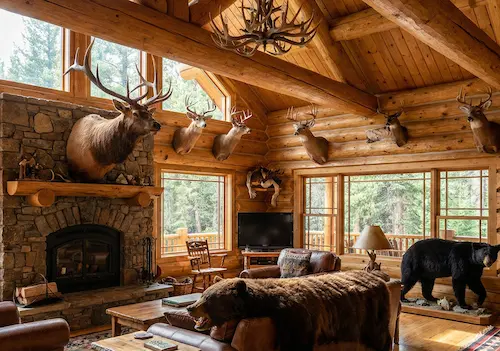 Private hunting lodge