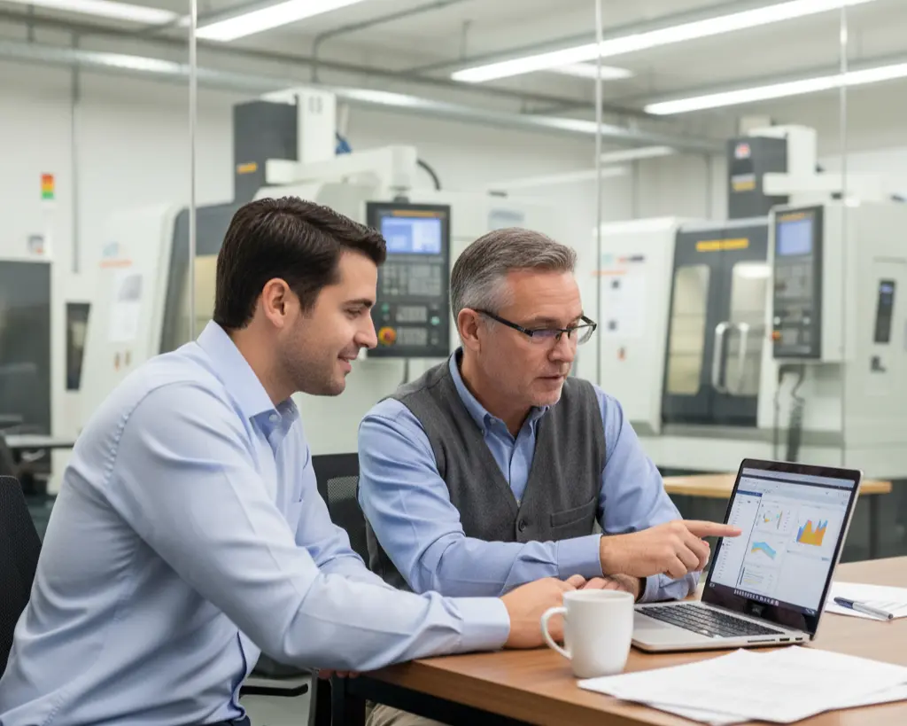 Consultant partnering with manufacturer on AI modernization
