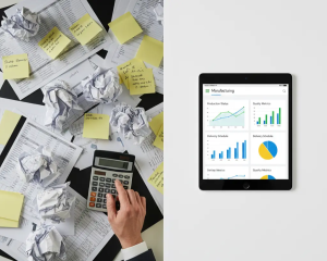 Before and after implementing automation dashboard